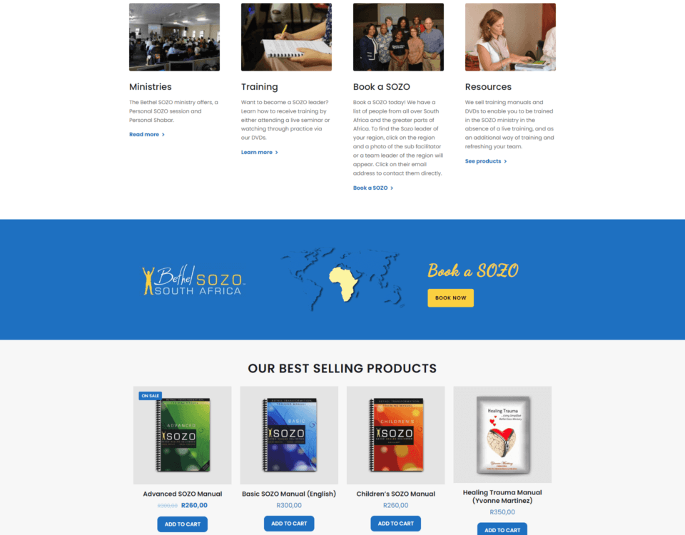 bethel sozo south africa website