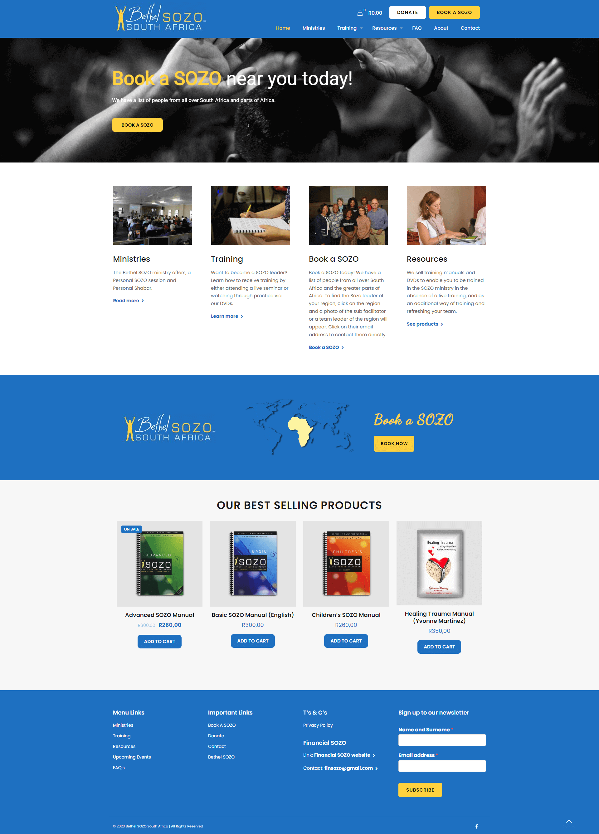bethel sozo south africa website