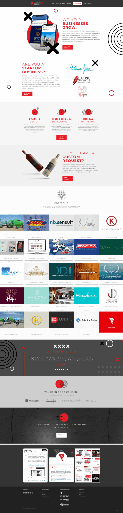 designer needed website