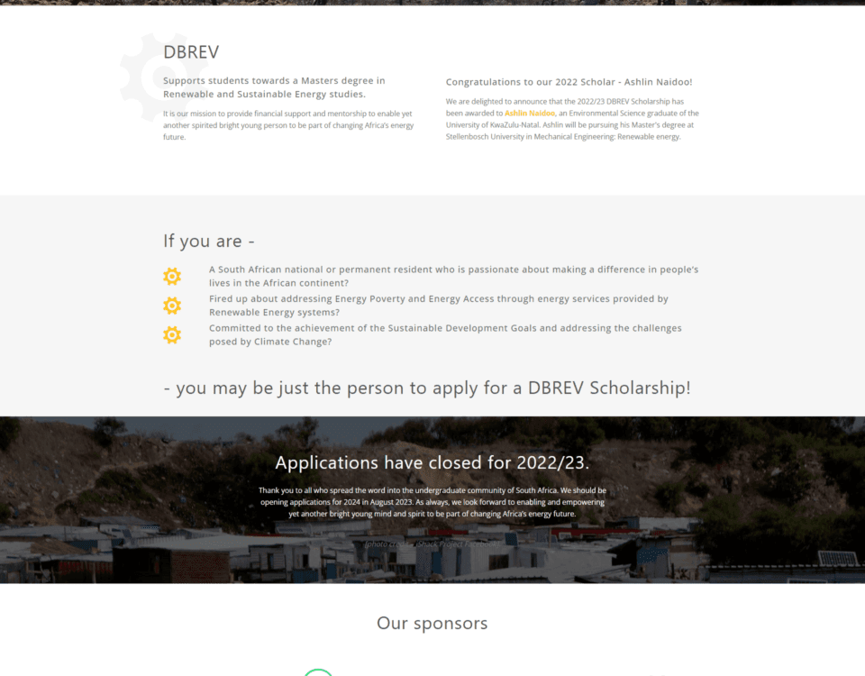 doug banks renewable energy vision website