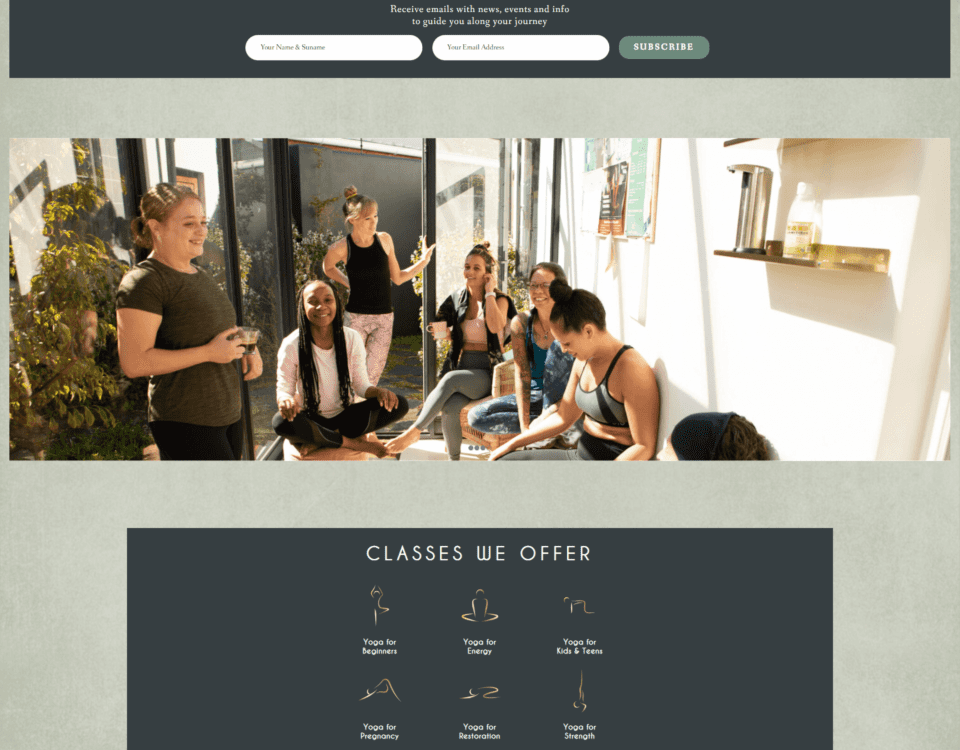 house of yoga website
