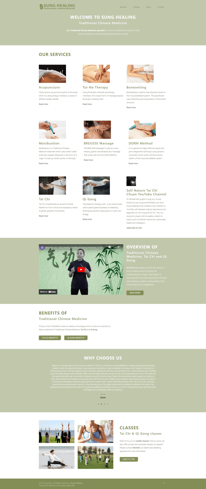sung healing website