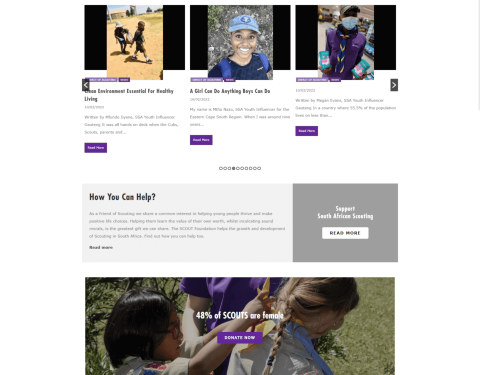 the scout foundation website