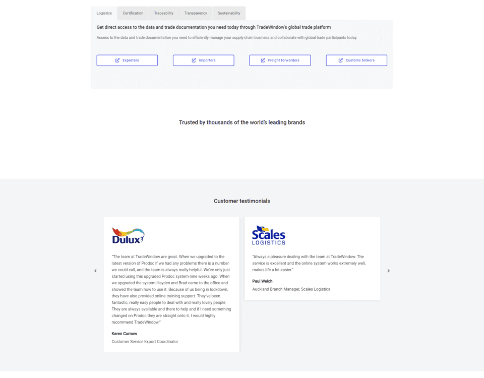tradewindow website