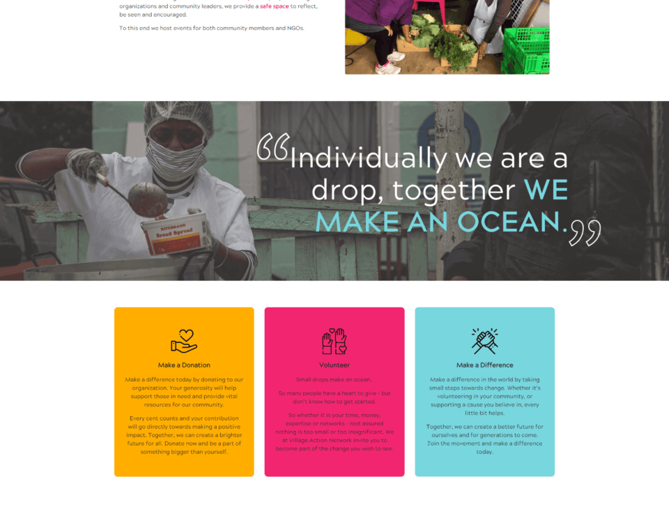 village action network website
