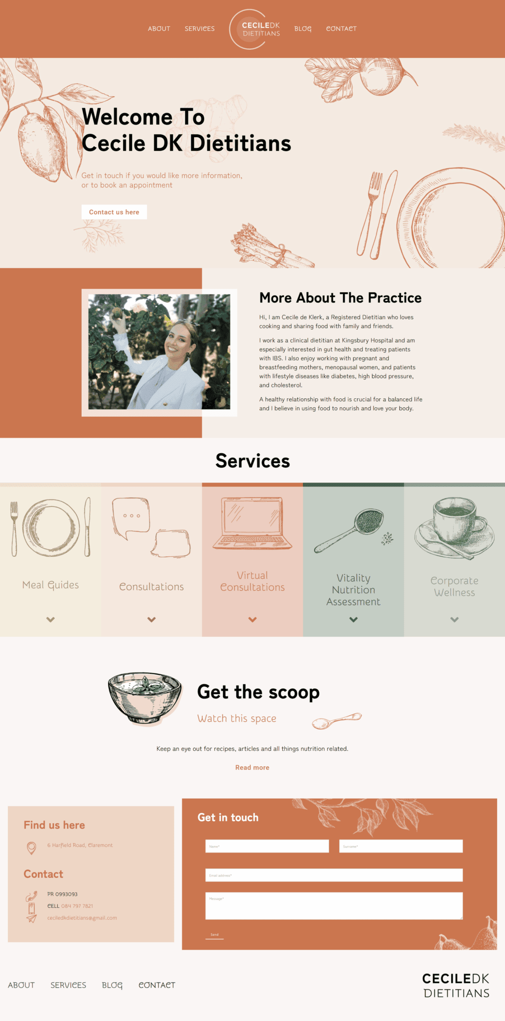 cecile dk dietitians website